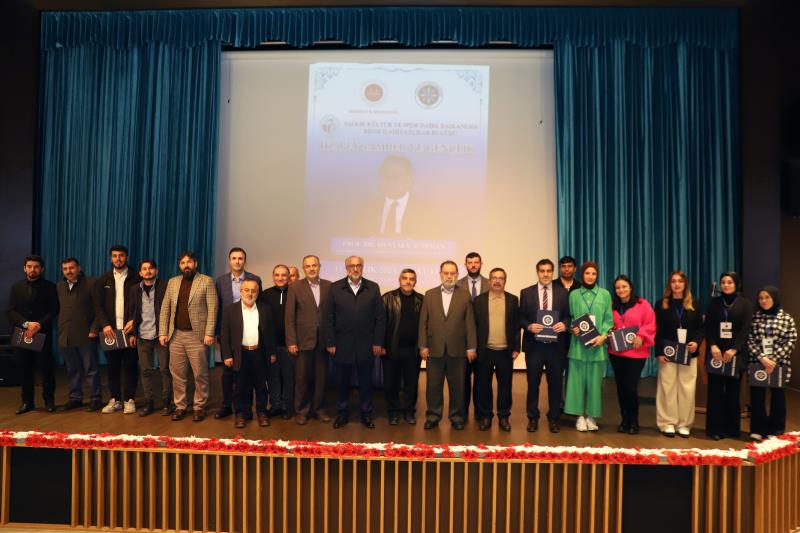 Prof. Dr. Mustafa AĞIRMAN'nın Misafir Konuşmacı Olarak Yer Aldığı “Hz. Peygamber ve Hayatı” Konulu Konferans Düzenlendi.