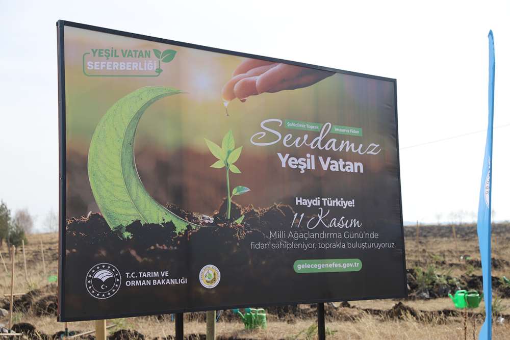 11 Kasım “Milli Ağaçlandırma Günü” Dolayısıyla Üniversitemiz Kampüsünde Fidan Dikim Töreni Gerçekleştirildi.